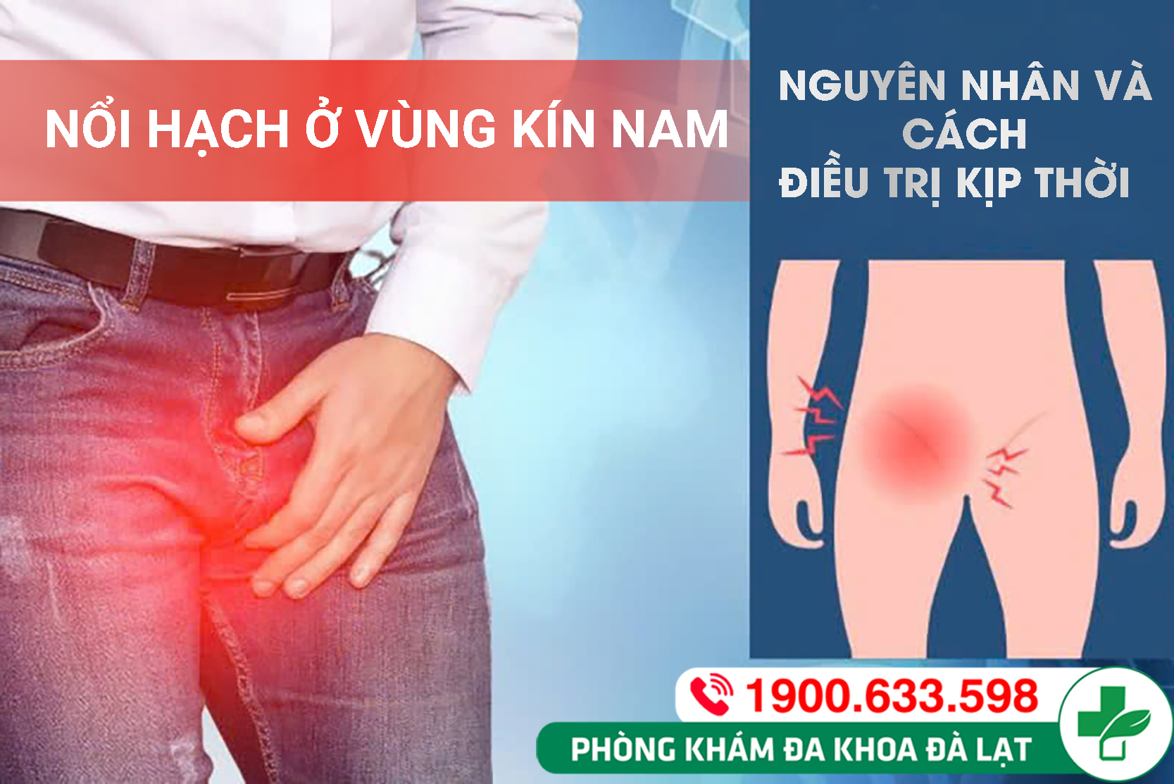 NỔI HẠCH Ở VÙNG KÍN NAM: NGUYÊN NHÂN VÀ CÁCH ĐIỀU TRỊ